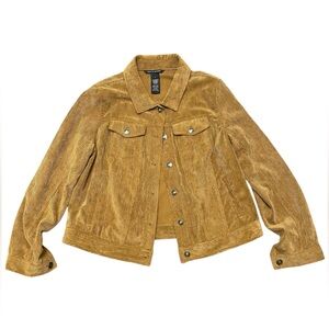Zac & Rachel Tan Corduroy Jacket